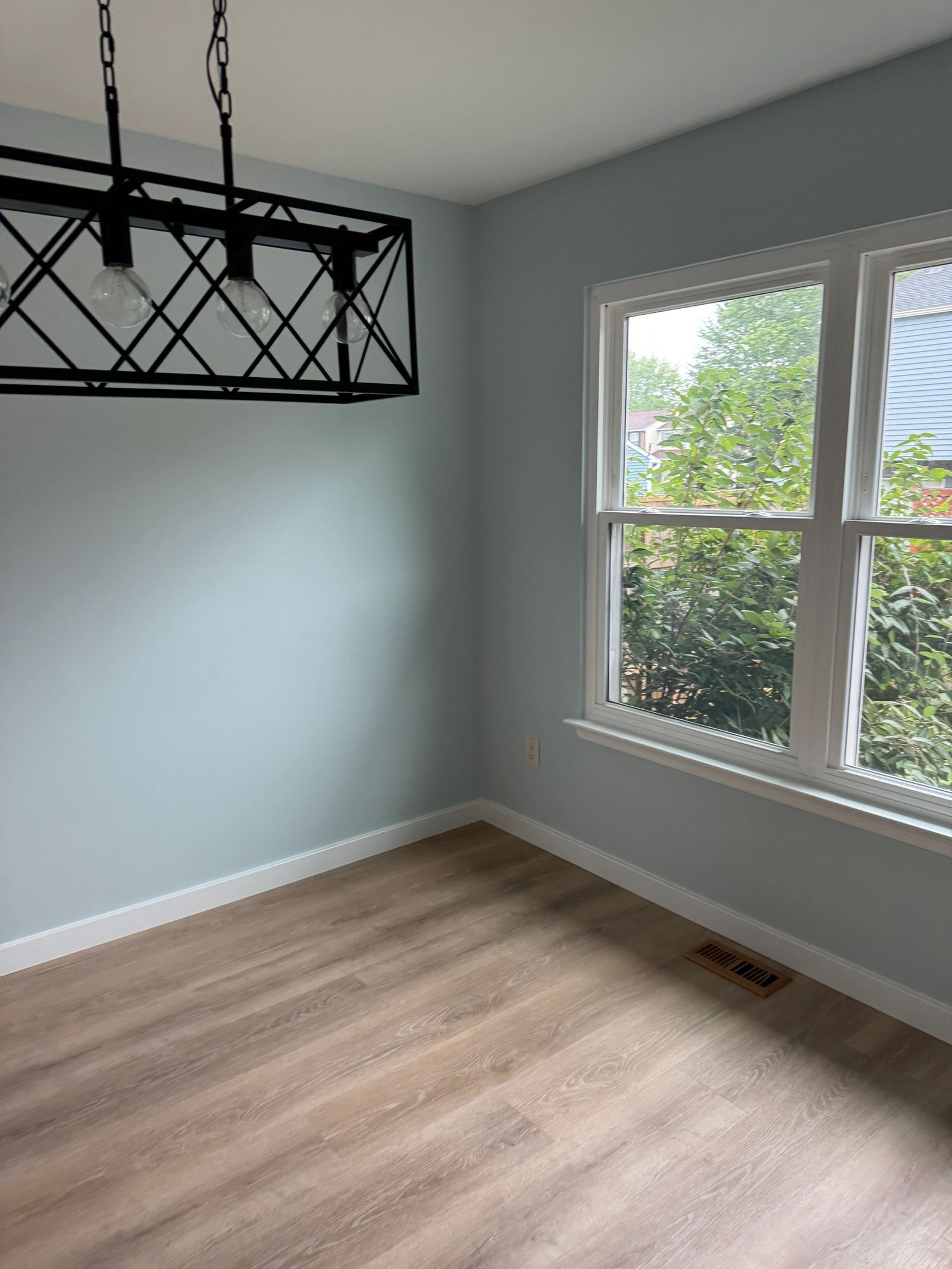 Finished luxury vinyl plank flooring by Altieri and Sons