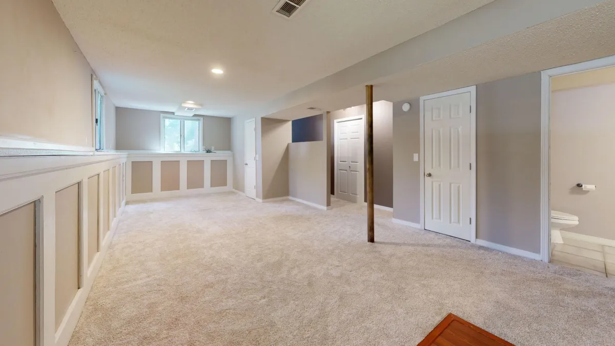 Modern home interior after professional remodeling